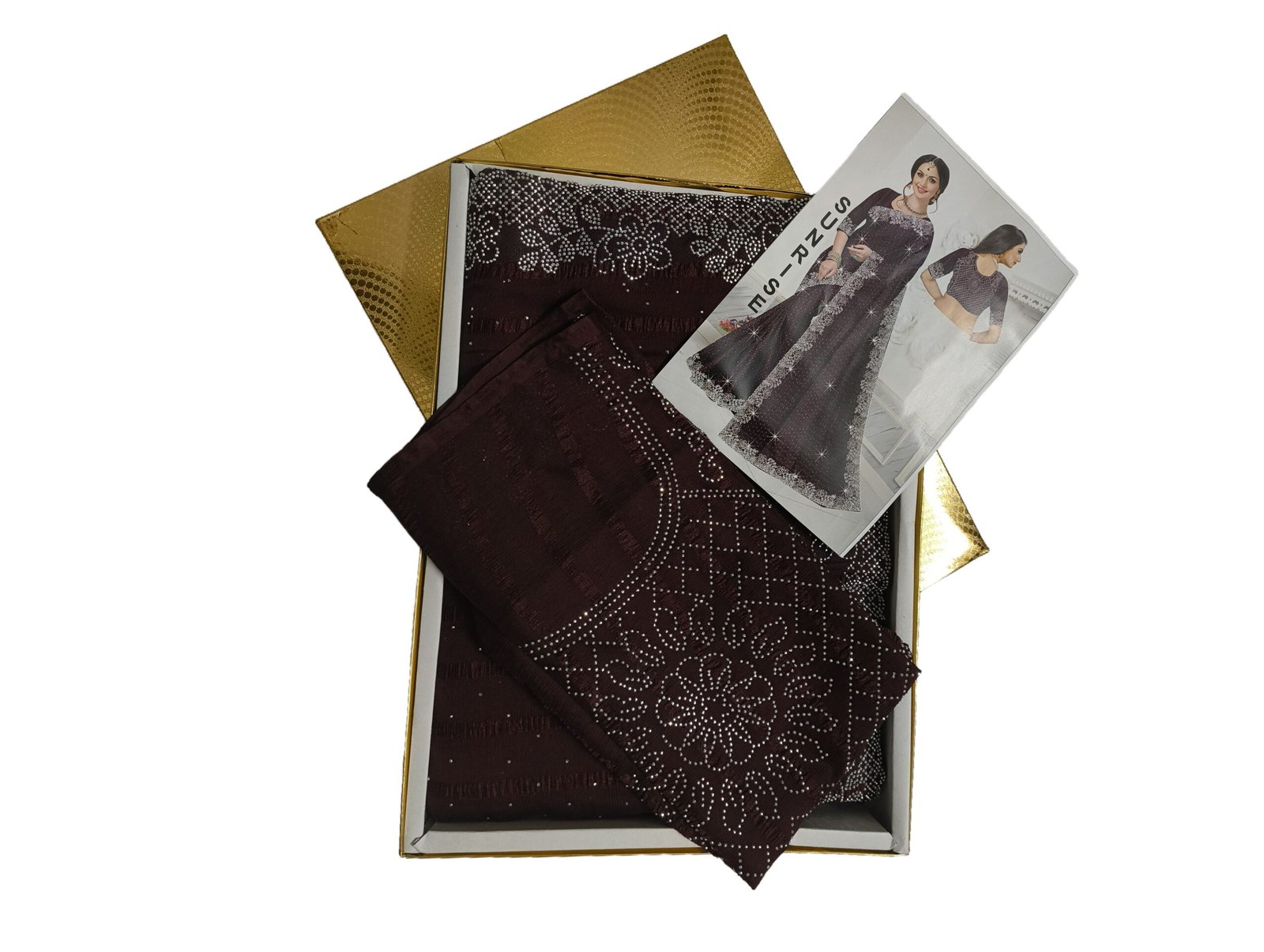 Elegant Georgette Saree with BLOUSE - Image 2