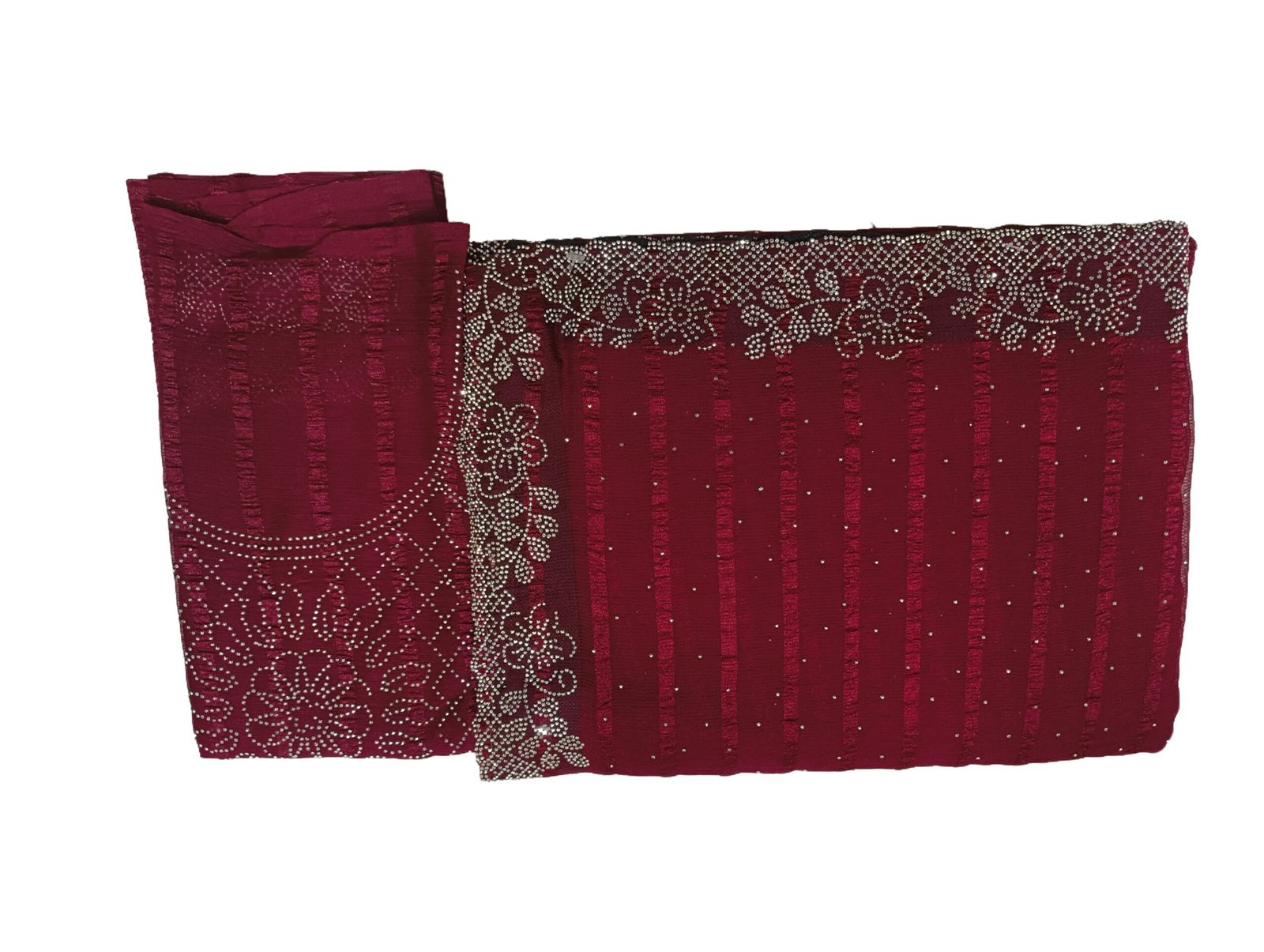 Elegant Georgette Saree with BLOUSE - Image 3