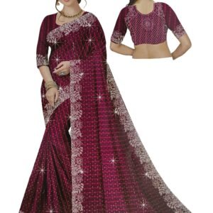Elegant Georgette Saree with BLOUSE
